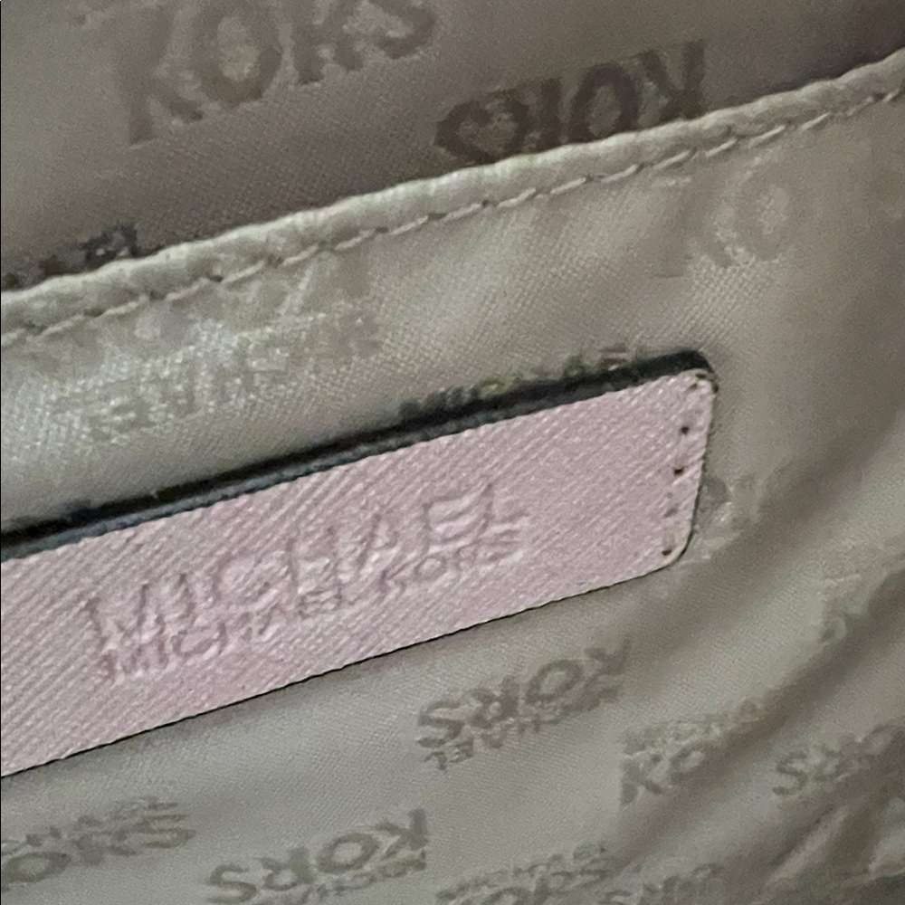 Michael Kors Blush Pink Perforated Tote - Picture 2 of 12
